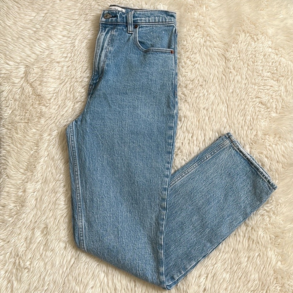 Abercrombie & Fitch the 90’s straight ultra high rise jeans - Picture 7 of 10